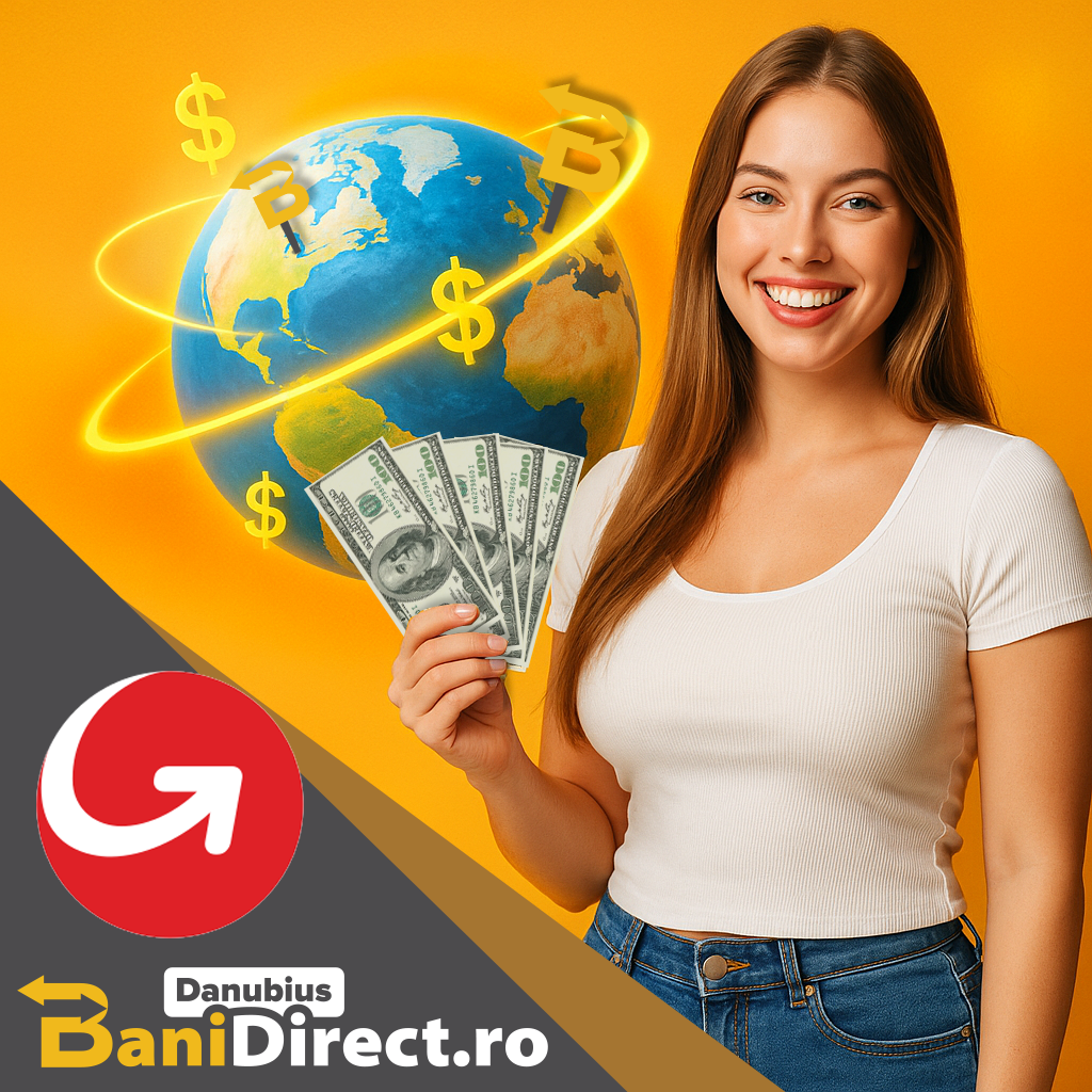 Moneygram Femeie care retrage bani